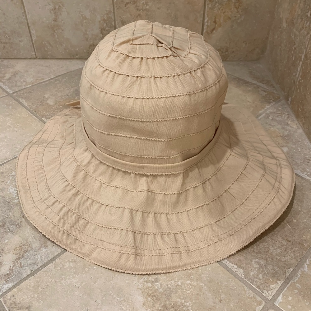 San Diego Hat Co. Wire Brim Ribbon Hat with SPF 50